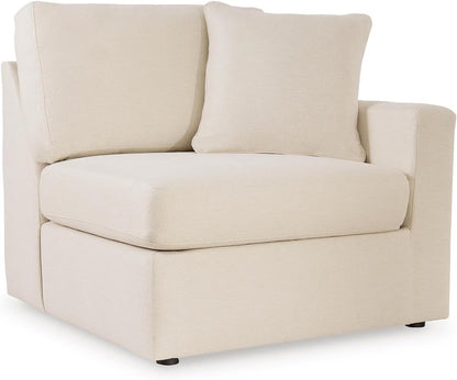 Signature Design by Ashley Modmax Coastal Press-Back Swivel Glider Rocker Recliner with Machine Washable Cover, Hidden Storage Compartments and 2 Bolster Pillows, Beige - Colors B