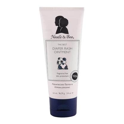 Noodle & Boo The Best Diaper Rash Ointment, Multi Purpose Baby Skin Care Zinc Oxide Ointment For Diaper Rash Prevention, Treatment & Relief, Fragrance Free