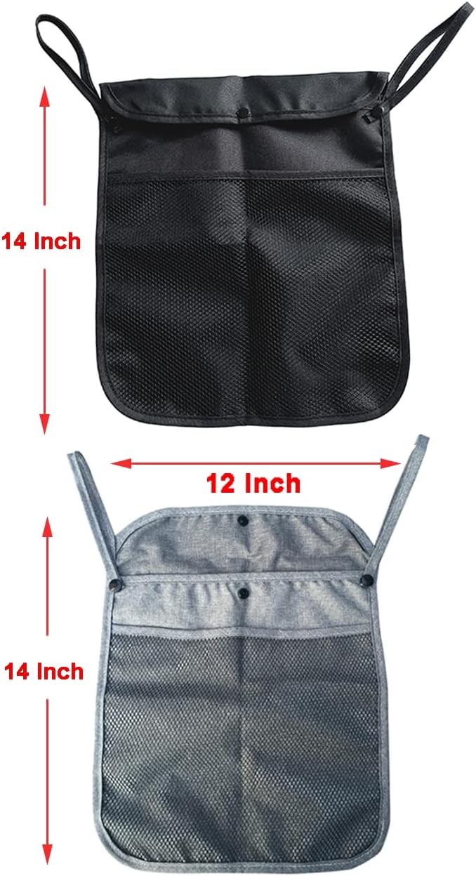 Baby Stroller Organizer,Black,Umbrella stroller organizer,Extra pockets to store snacks/wipes items,Holds water bottles, toddler sweat shirt etc (Black)
