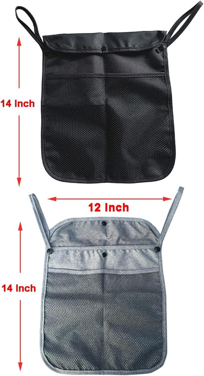 Baby Stroller Organizer,Black,Umbrella stroller organizer,Extra pockets to store snacks/wipes items,Holds water bottles, toddler sweat shirt etc (Black)