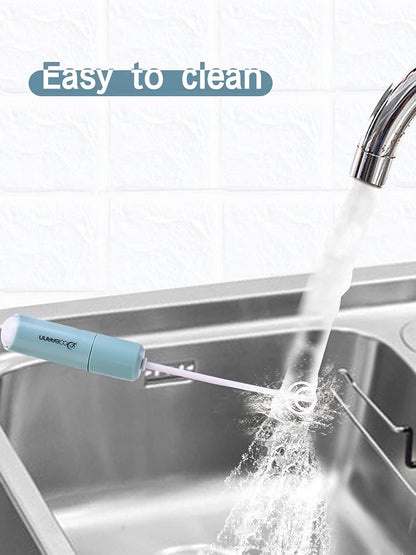 Handheld Electric Formula Stirrer,Electric Milk Frothers,Handheld Drink Mixer (Blue)