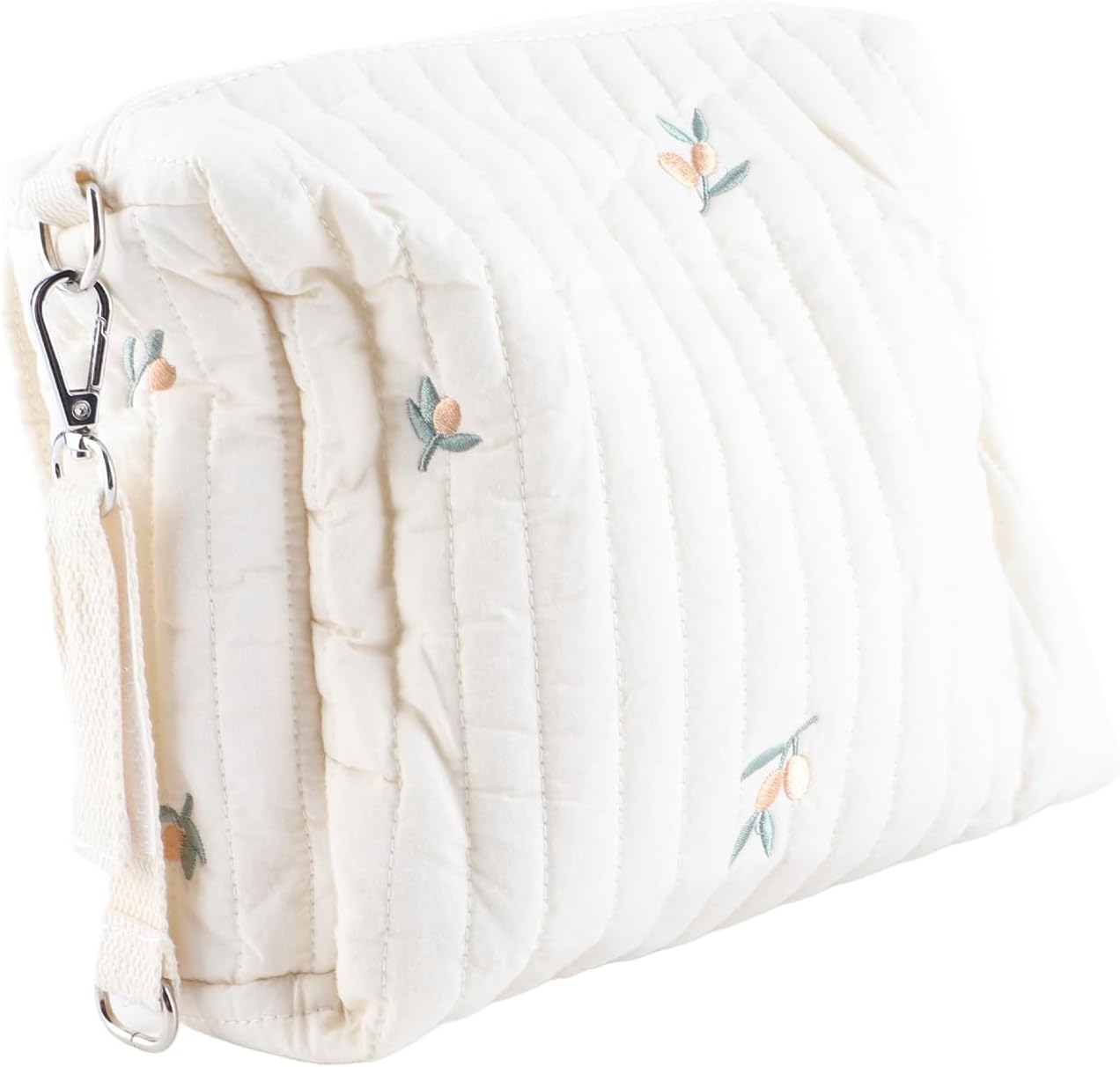 Diaper Bag, Bag Quilted Cotton Cute Pattern Nappy Diaper Storage Bag with Stroller Hooks Portable Stroller Baby Diaper Bag Diaper Bag Organizer Pouches for Baby Bottles