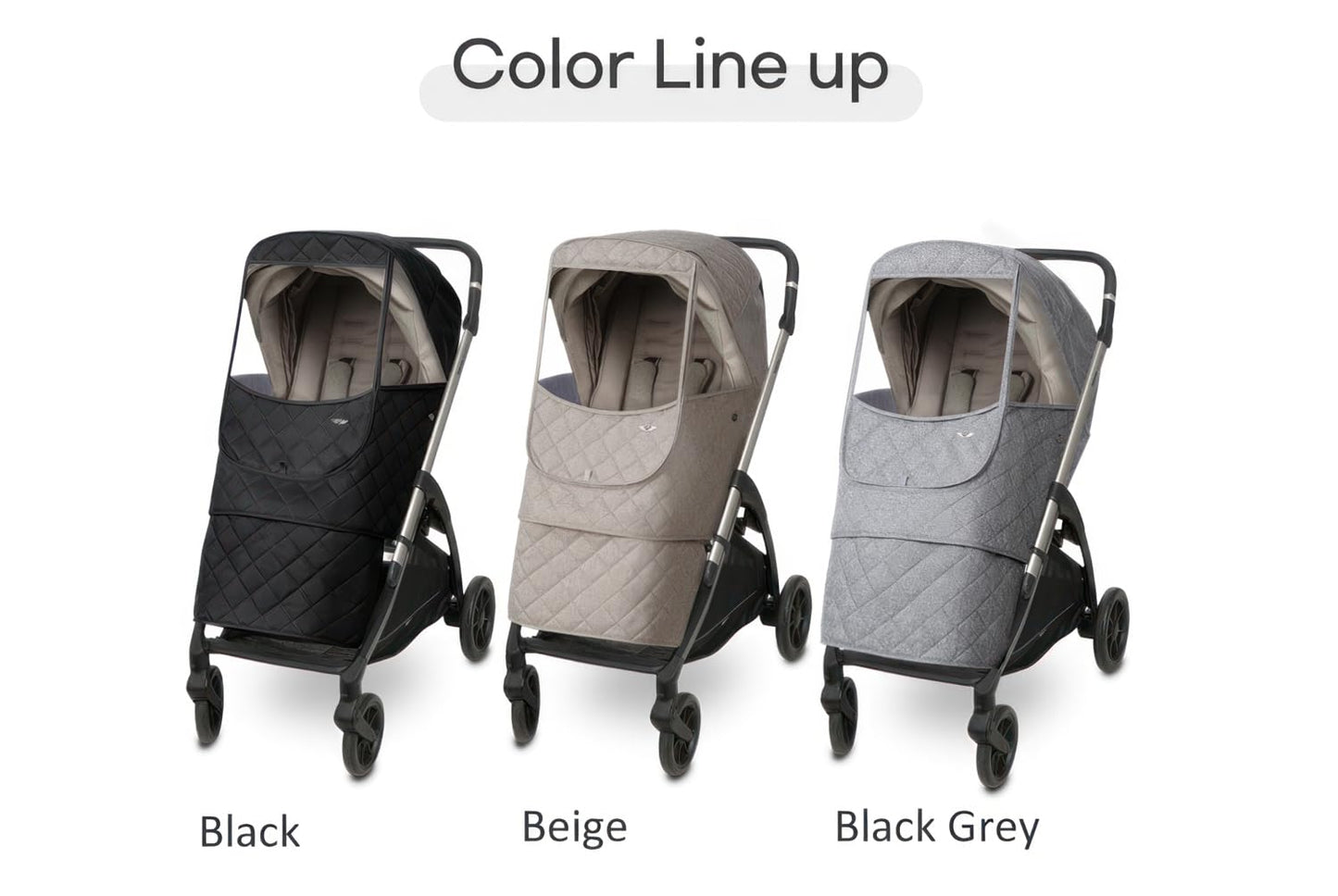 Manito Castle Alpha Stroller Weather Shield (Navy)