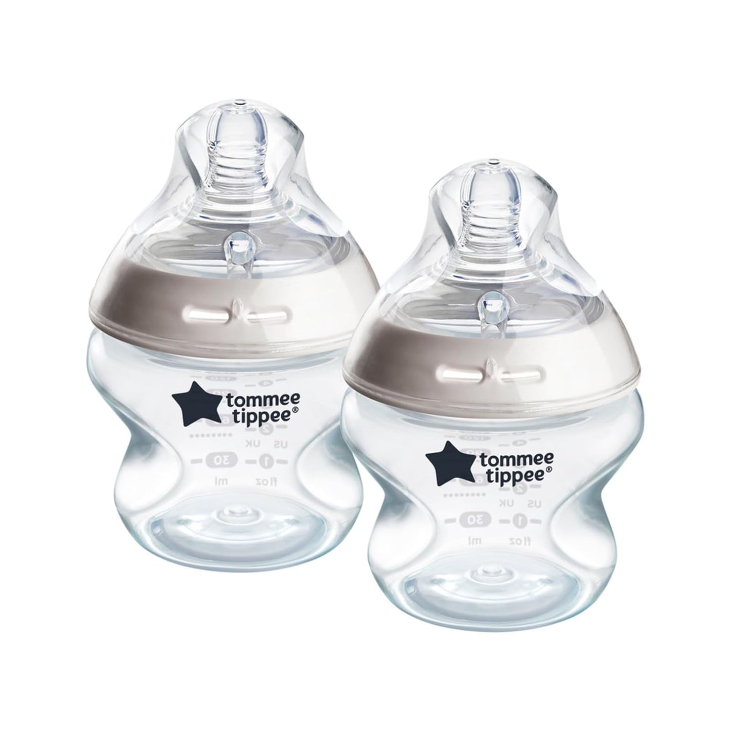 Tommee Tippee Natural Start Anti-Colic 5 oz BPA Free Baby Bottles, 0+ Months, Slow Flow Breast-Like Nipple, Self Sterilizing, Designed for Seamless Transition Between Bottle and Breast, Pack of 4