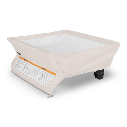 UPPAbaby Remi Changing Station/Wipeable Surface/Simple Attachment and Storage/Charlie (Sand Mélange)