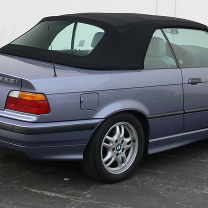 Sierra Auto Tops & Seats Convertible Top for 1994-1999 BMW 3 Series - Blue, Canvas, Cloth - Convertible Top Replacement with Plastic Window - BMW E36 Convertible Top, Complete Soft Top