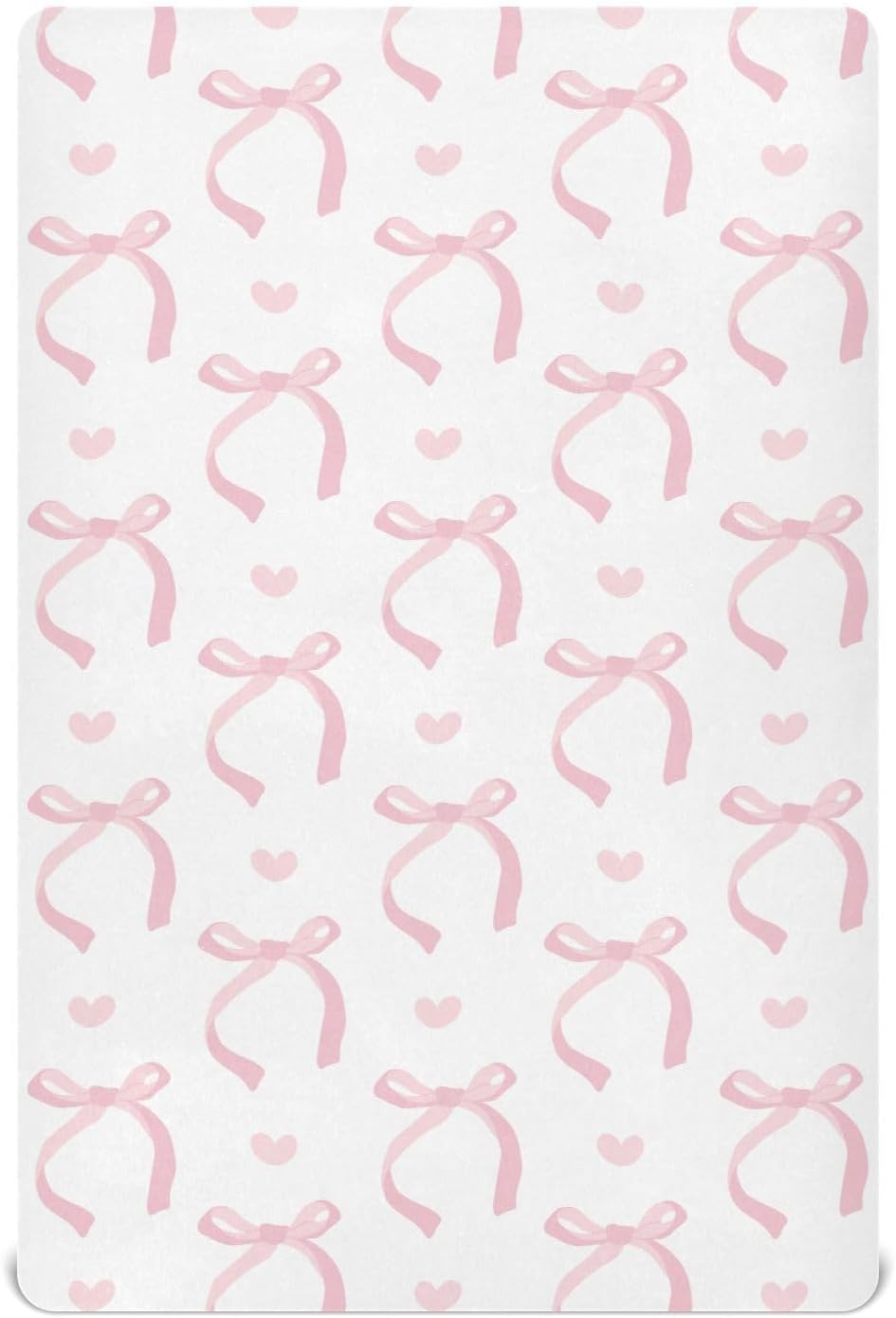 Fall Cute Mushroom Leaves Fitted Crib Sheets Stretchy Portable Playard Sheets for Baby Toddler, Breathable Soft Mini Crib Mattress 52 x 28 in for Boys and Girls