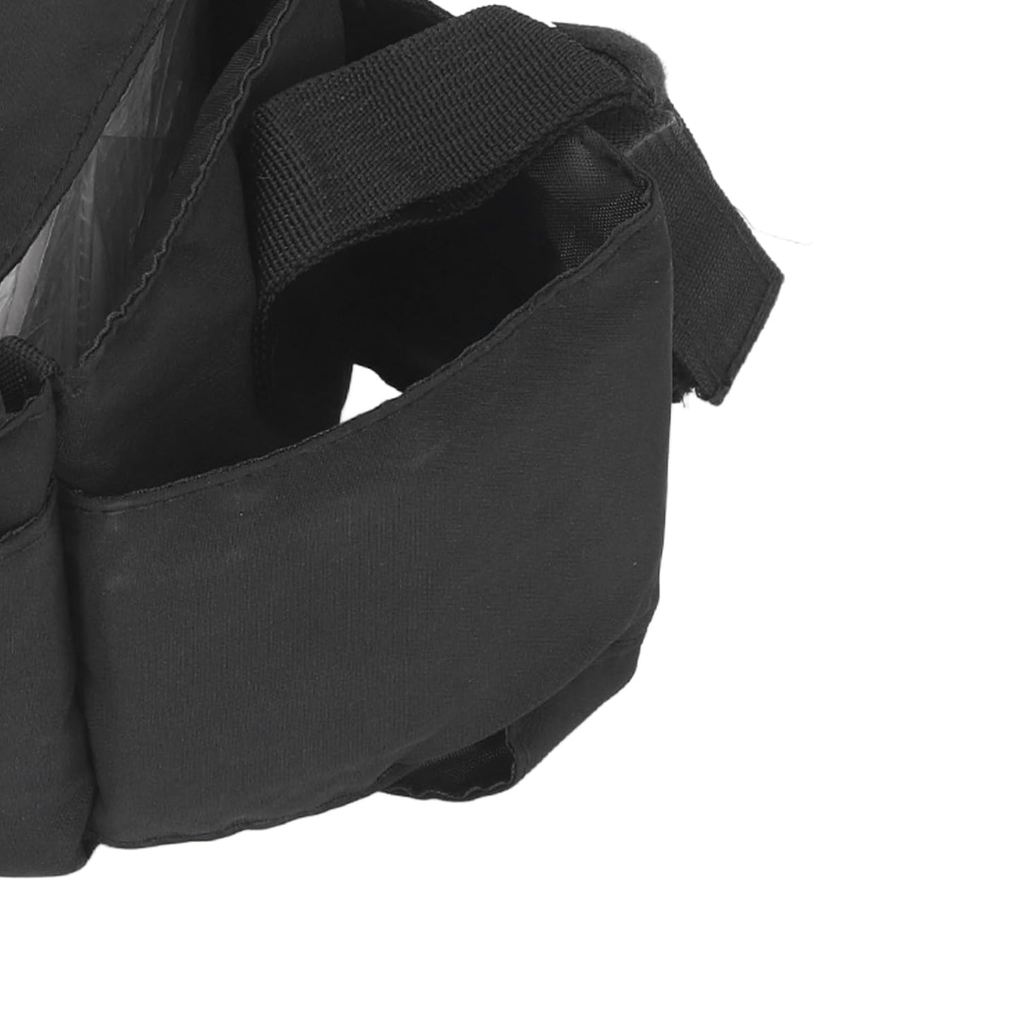 Stroller Organizer Bag with Insulated Cup Holders, Large Storage Space, Polyester, Portable with Shoulder Strap, for Diapers Phones Toys