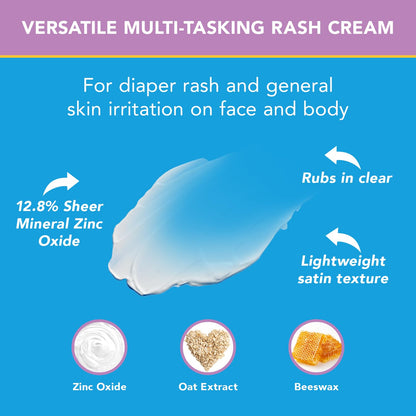 Triple Paste 3X Max Diaper Rash Ointment for Baby, Maximum Strength with 40% Zinc Oxide Ointment for Serious Diaper Rash, 6 oz Tube