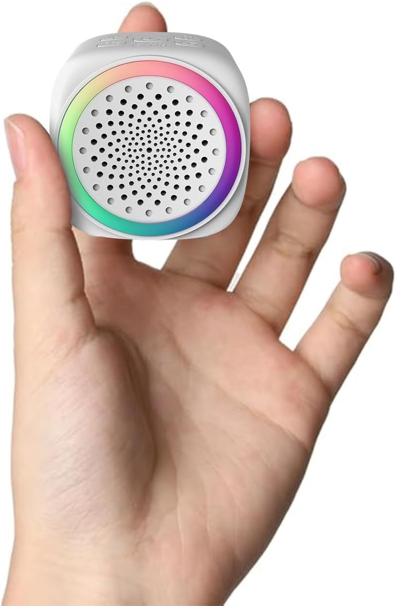 Sleep Better Anywhere–Portable White Noise Machine for Baby & Adults – 26 Non-Looping Sounds, Travel Sleep Sound Machine with Night Light, Timer, Compact for Bedroom, Office, Camping, Cruise