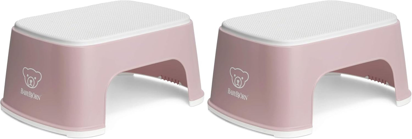 BabyBjörn Step Stool, White/Gray