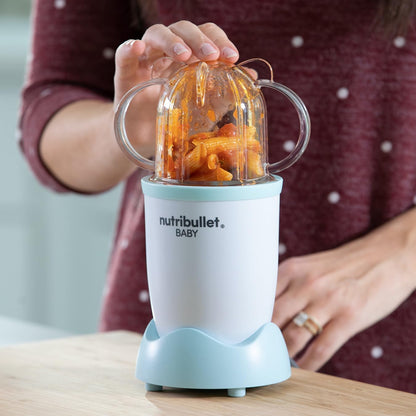 NutriBullet Baby Food Blender with date markers