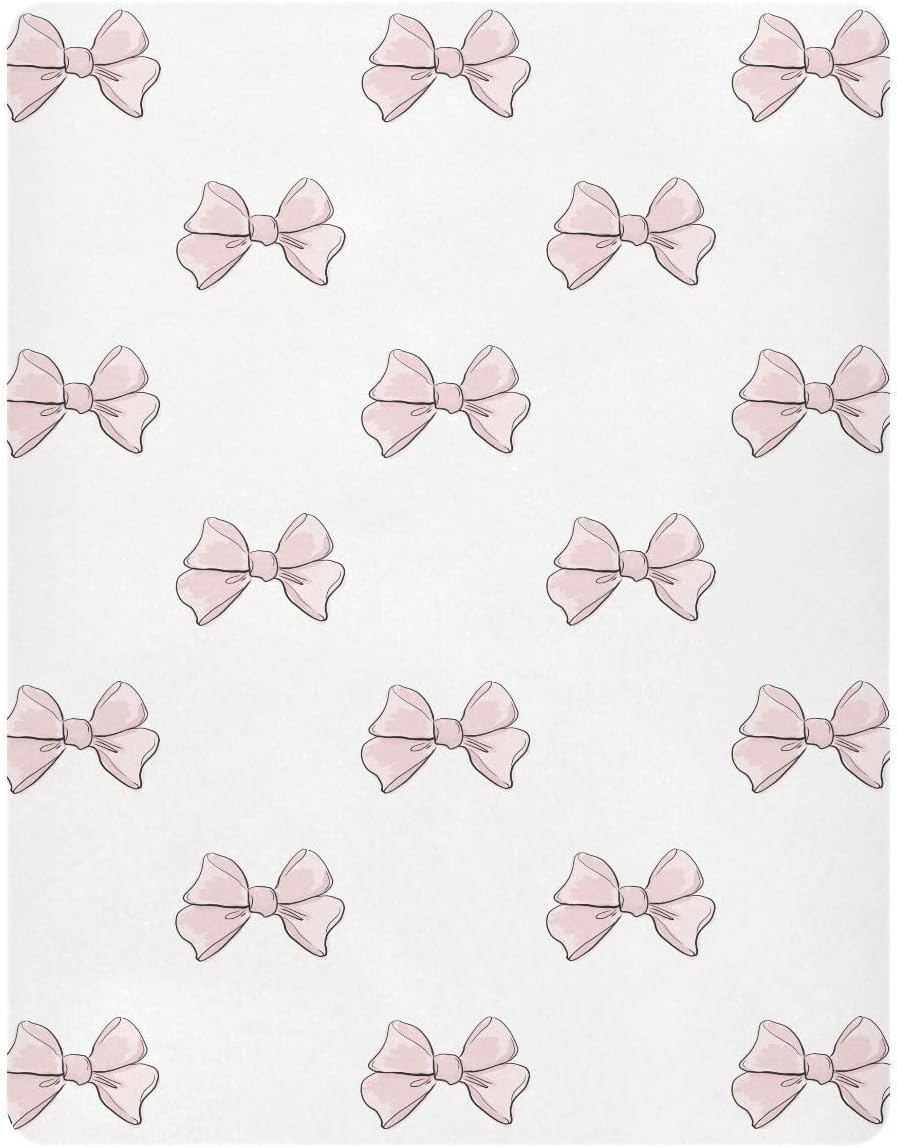 Fall Cute Mushroom Leaves Fitted Crib Sheets Stretchy Portable Playard Sheets for Baby Toddler, Breathable Soft Mini Crib Mattress 52 x 28 in for Boys and Girls