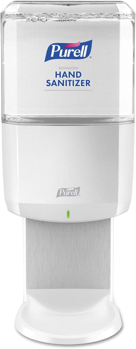 PURELL ES8 Automatic Hand Sanitizer Dispenser with Energy-on-the-Refill, White, for 1200 mL PURELL ES8 Hand Sanitizer Refills (Pack of 1) - 7720-01