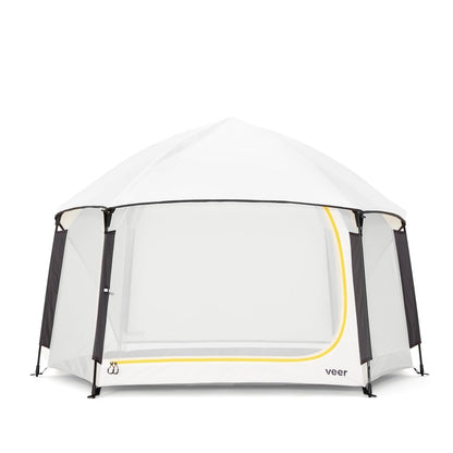 Veer Basecamp | JPMA Certified Portable Pop Up Play Yard/Play Pen for Babies, Toddlers and Kids | Indoor and Outdoor Use | Shade Canopy | Keeps Bugs Out | Playard Safety Certified