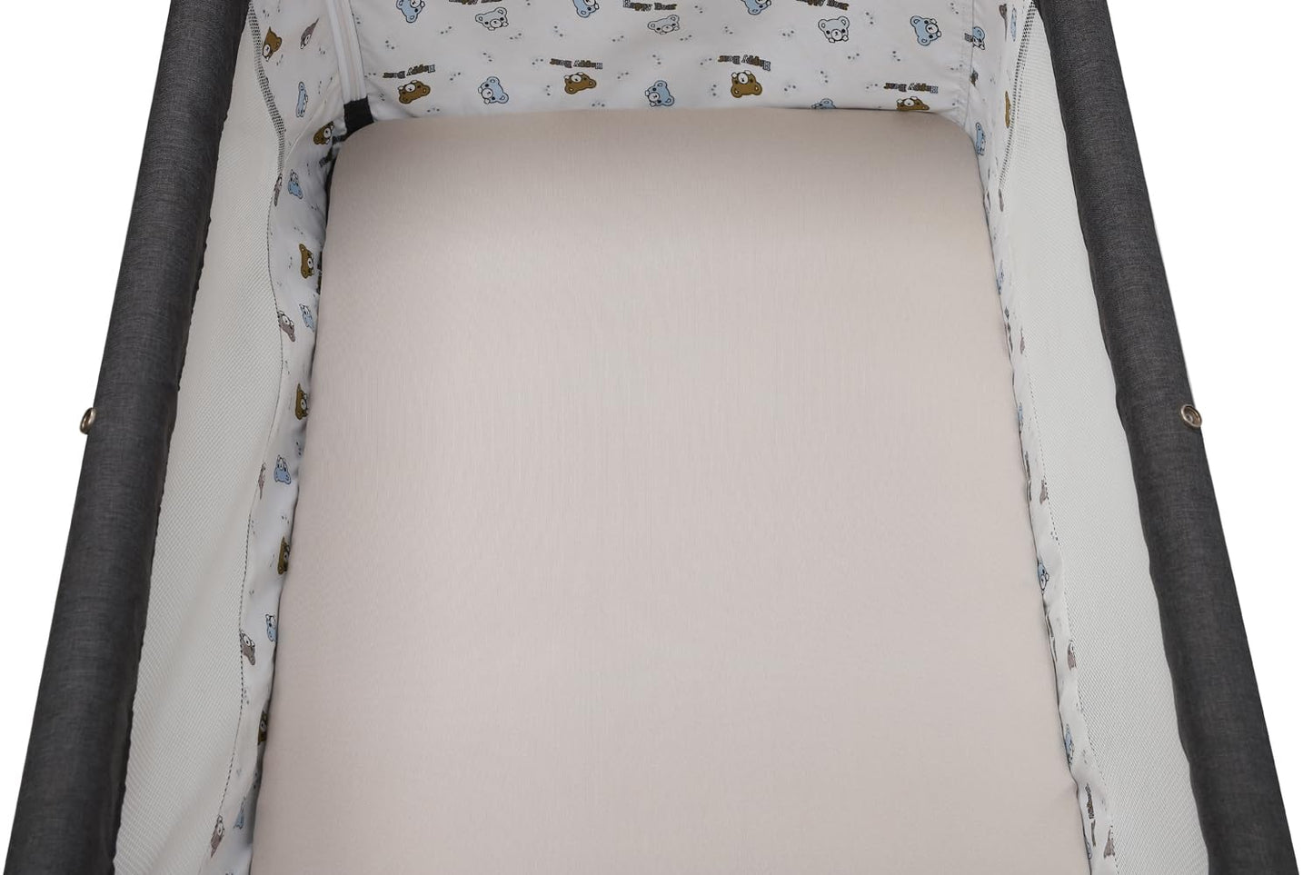 Bassinet Sheet Set 2 Pack Snug Fitted Bedside Sleeper Bassinet Sheets, Stretchy Ultra Soft, Unisex Boy Girl, Light Blue & Dinosaur