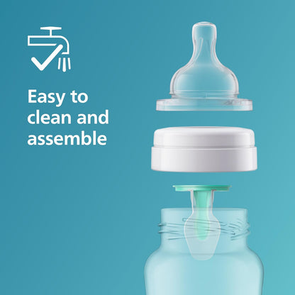 Philips Avent Anti-Colic Nipples - Flow 4, 4-Pack, SCY764/44