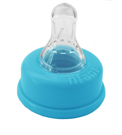 nfant | Nipple - Slow Flow Nipple, Purple (6ml/min), 4-Pack