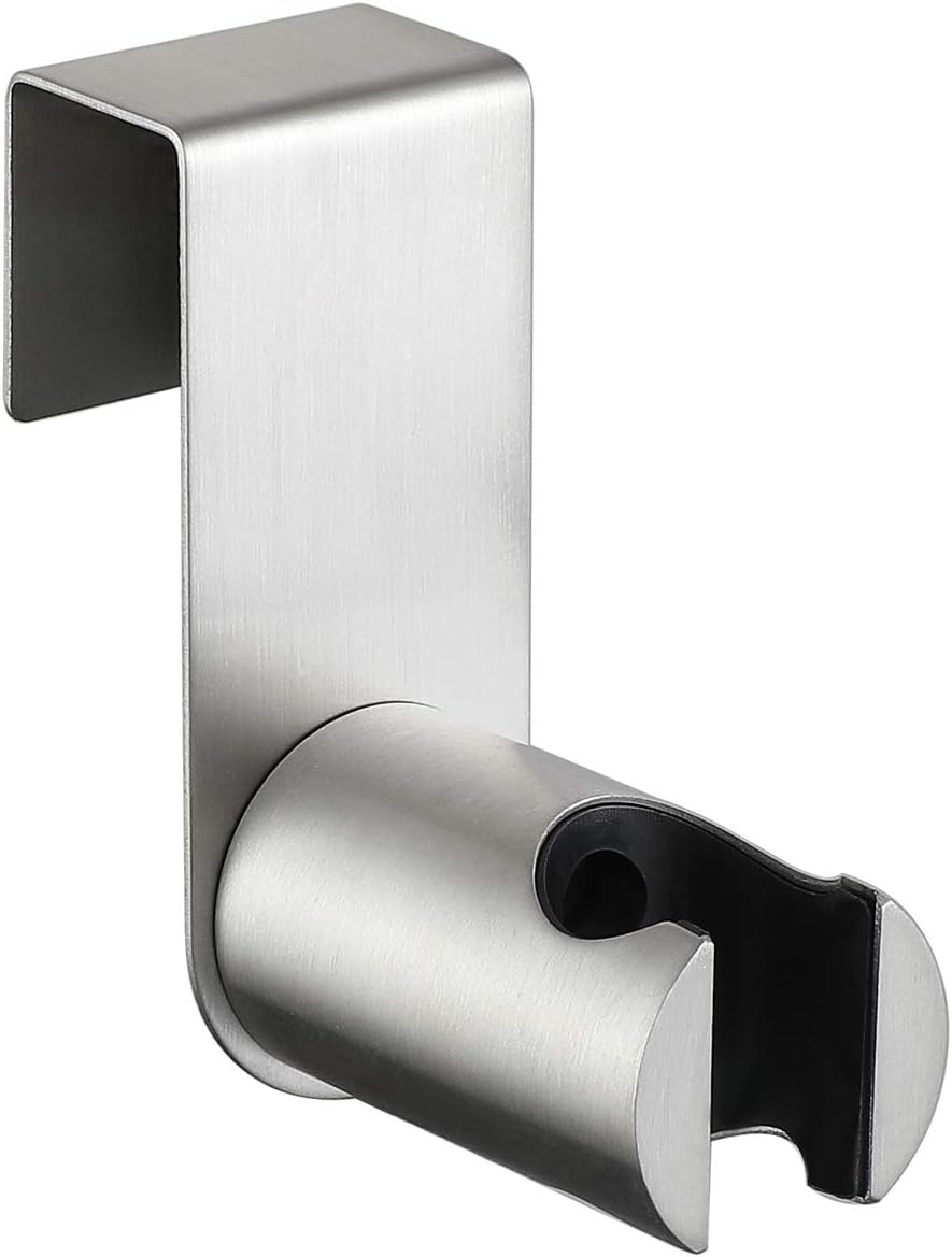 Handheld Sprayer Kit with Adjustable Jet Spray for Toilet, Double Shut-Off Design Chrome Finish