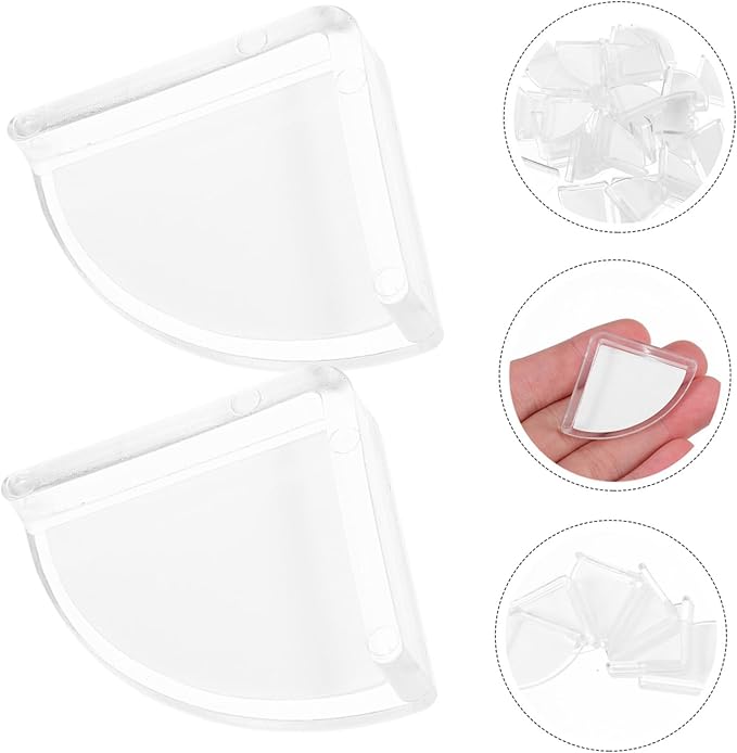 HOMSFOU 36Pcs Corner Guards for Baby Proofing Table Edge Protectors Sharp Corner Bumpers for Glass Furniture