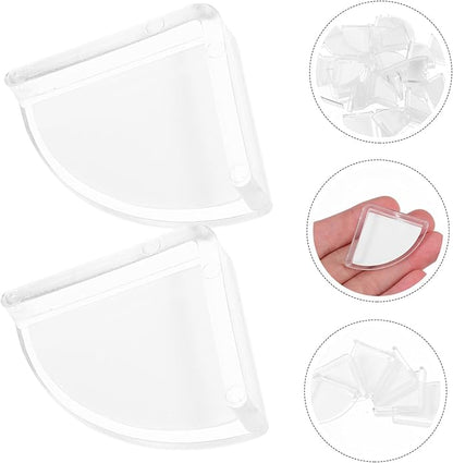 HOMSFOU 36Pcs Corner Guards for Baby Proofing Table Edge Protectors Sharp Corner Bumpers for Glass Furniture