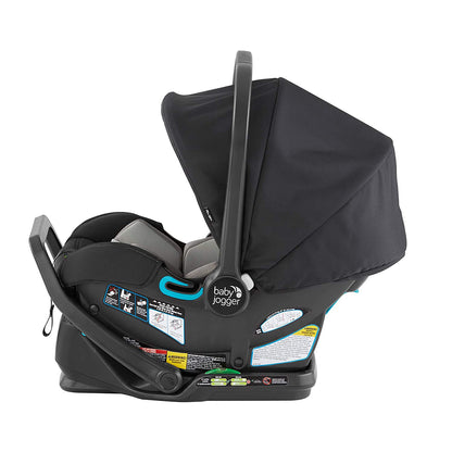 Baby Jogger® City GO 2 Infant Car Seat, Lunar Black – Lightweight Rear-Facing Infant Car Seat, Travel System Compatible, Taxi-Safe