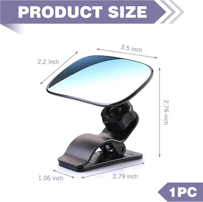 Car Interior Rearview Baby Mirror, 360° Rotation Safety Auto Seat Mirror, Kids Car Accessories, Universal for Observing Infant Toddler Child Children Backseat Adjustable Rearview