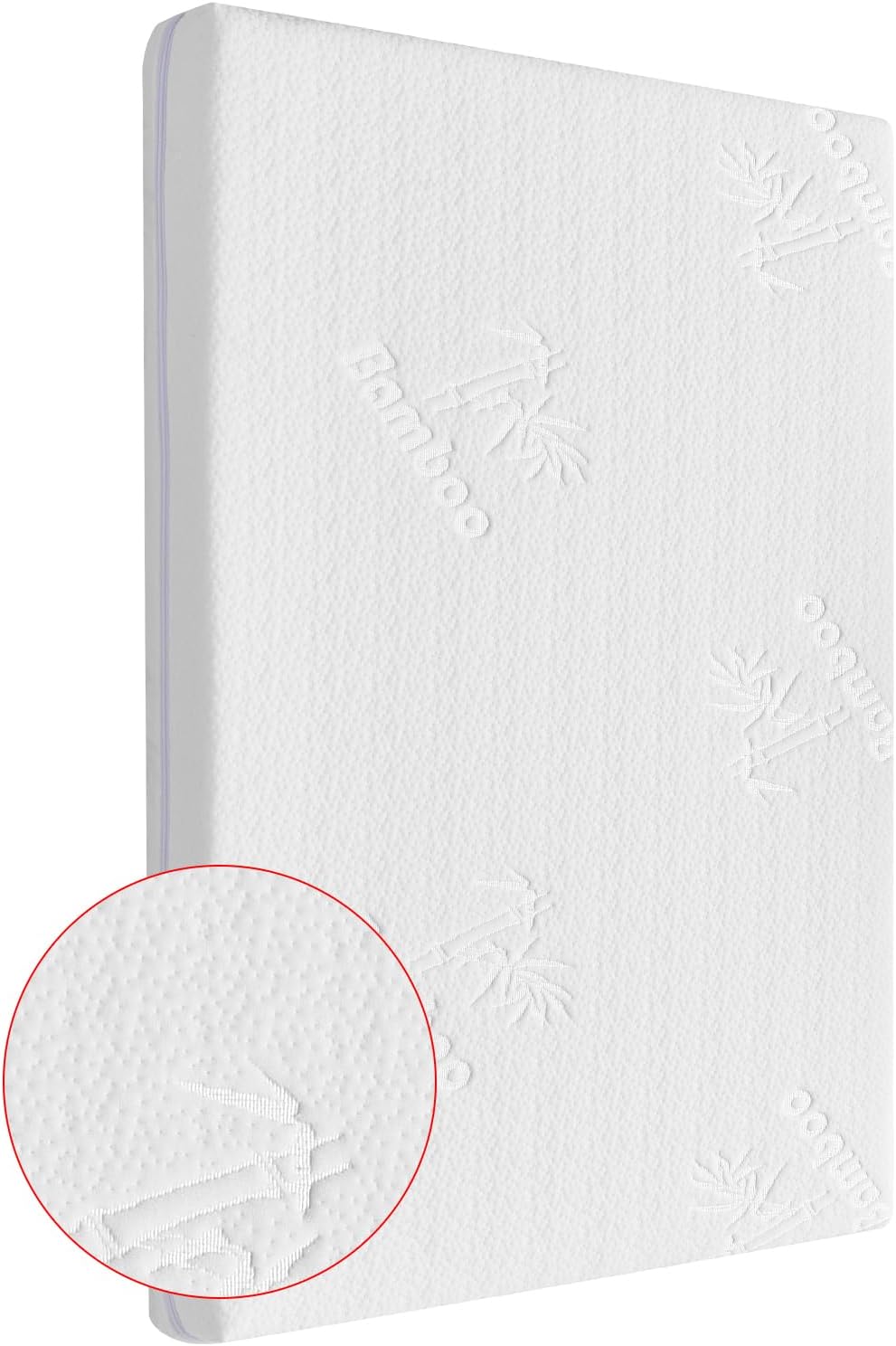 36.5x25 Playard Mattress for Trend: 1.5" Thick Dual Sided Gel Memory Foam Bassinet Mattress Fit for Dream On Me Nest/Zodiak/Zoom Portable, Pamo Babe Deluxe and Baby Trend Playard