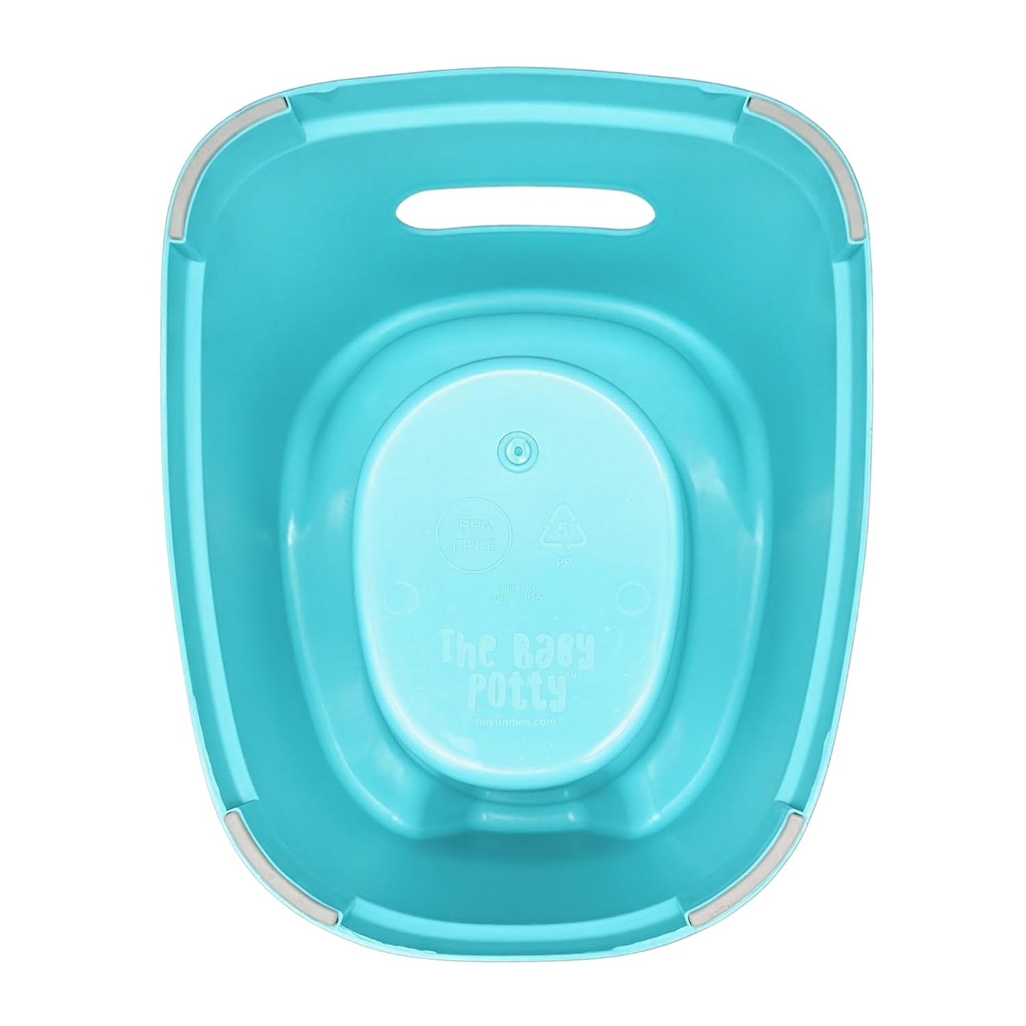 The Baby Potty - Mini Potty | Early Potty Training | Elimination Communication | Portable & Lightweight | Promote Independence | Child Training Toilet (Sage Green)