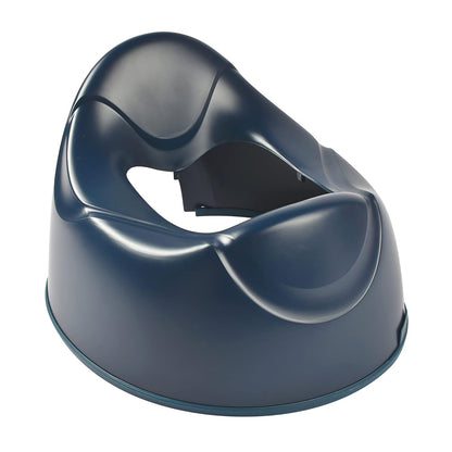 BEABA Ergonomic Training Potty, Provides Comfort and Support, Lightweight & Portable, Compact Toddler Potty (Rain)