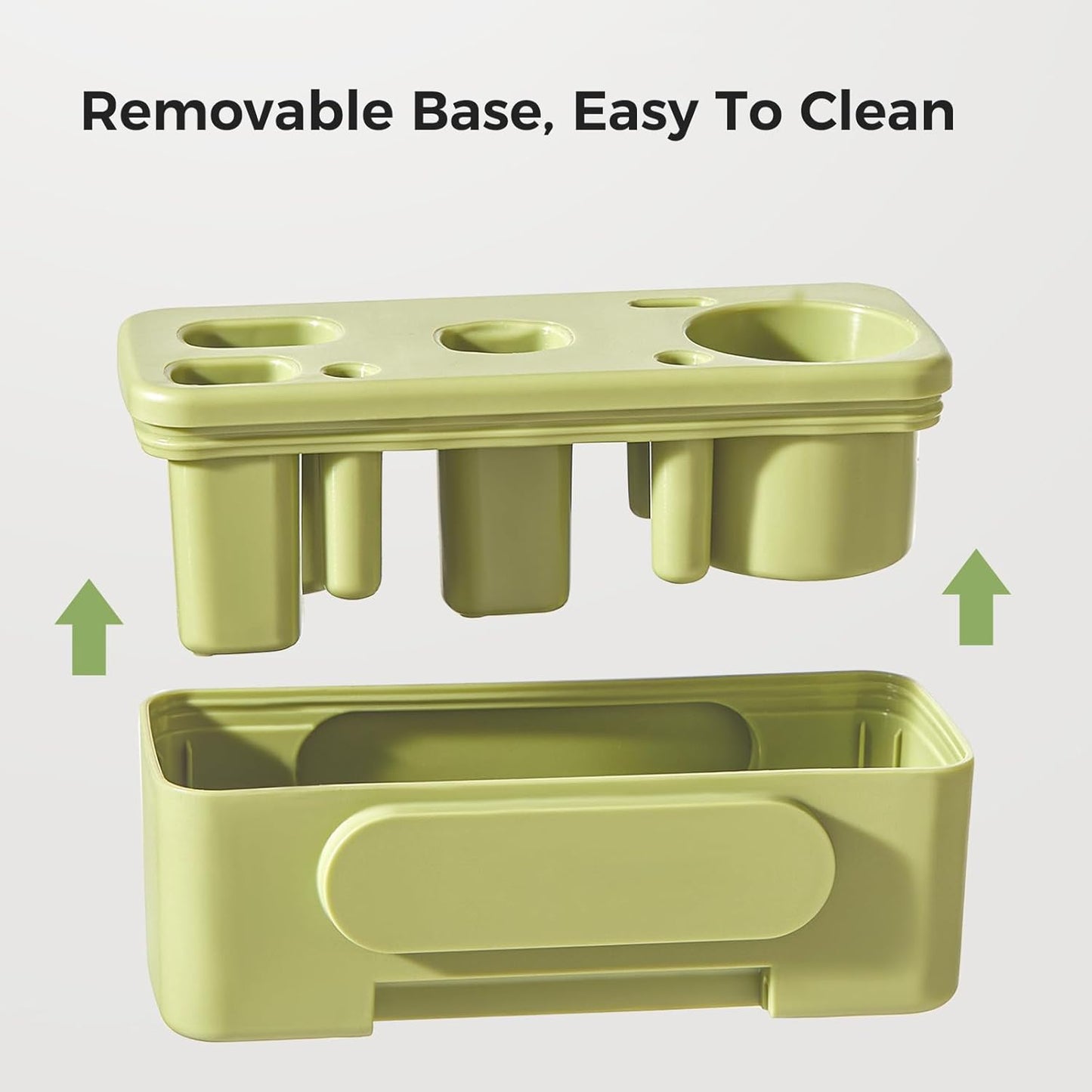 Portable Bottle Brush Set - Baby Travel Bottle Cleaner Kit with Silicone Brush, Nipple Brush, Straw Brush, Soap Dispenser, Drying Rack - Bottle Cleaning Kit for Home and Travel Essential (Panda)