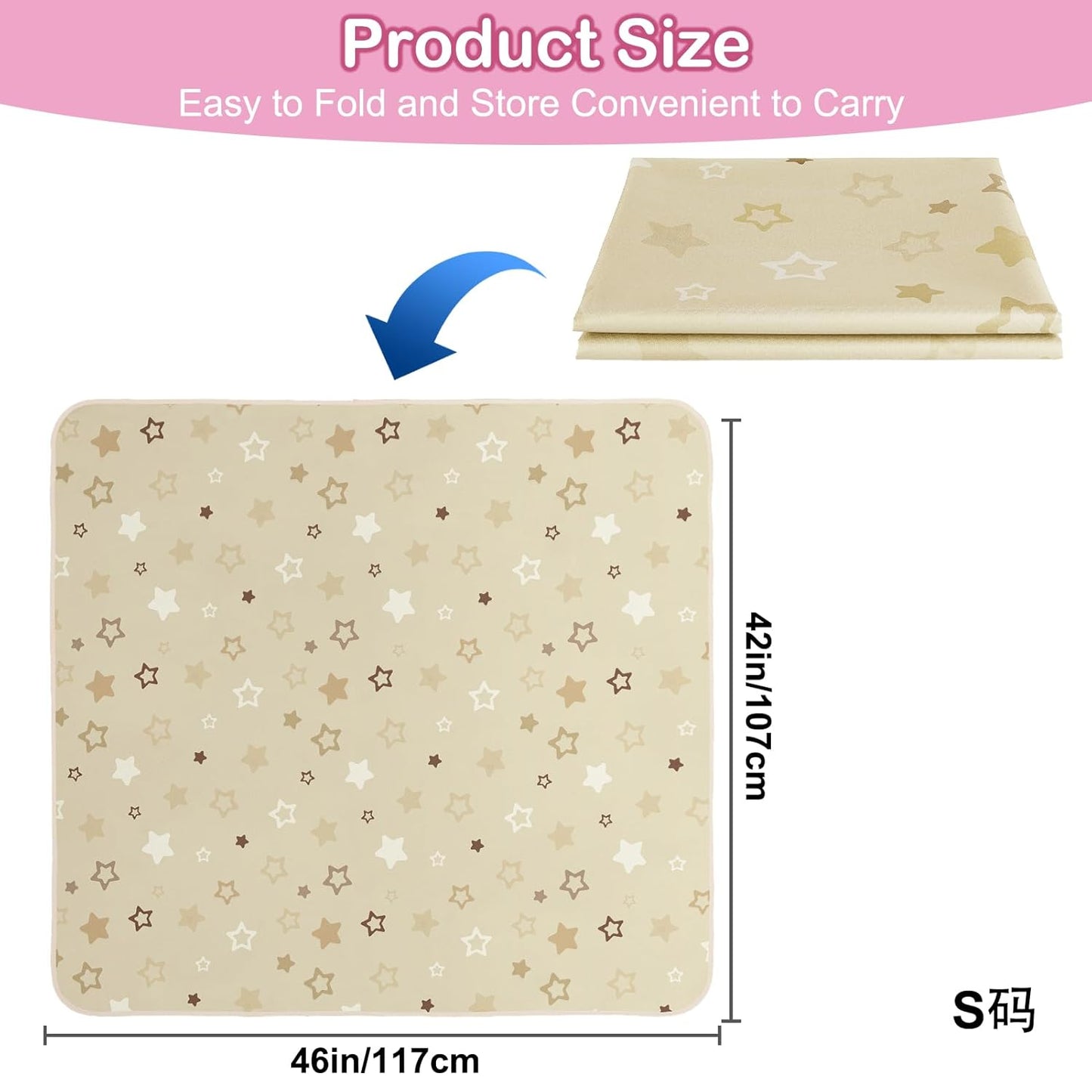 Basumee Splat Mat High Chair Mat Waterproof Baby Play Splat Mat for Under High Chair Food Catcher Highchair Mat for Floor Non Slip Bottom, Pink Rainbow, 46x42 Inches