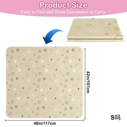 Basumee Splat Mat High Chair Mat Waterproof Baby Play Splat Mat for Under High Chair Food Catcher Highchair Mat for Floor Non Slip Bottom, Pink Rainbow, 46x42 Inches