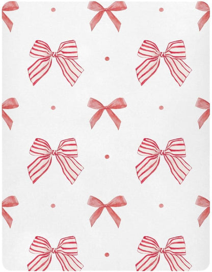 Fitted Crib Sheets Cactus and Floral Stretchy Portable Playard Sheets for Baby Toddler, Breathable Soft Mini Crib Mattress 52 x 28 in for Boys and Girls