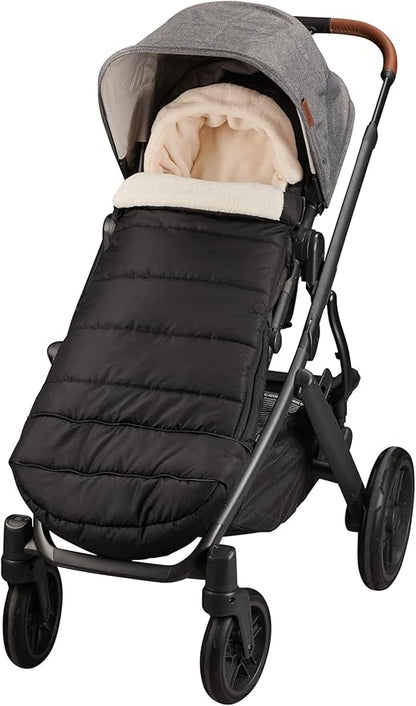 Bunting Bag for UPPAbaby Vista, V2, V3, Cruz, V2, V3 RumbleSeat, V2, V3 Ridge, Minu Strollers, Warm and ultra-plush Waterproof Stroller Footmuff, Extendable winter stroller cover, sleeping bag