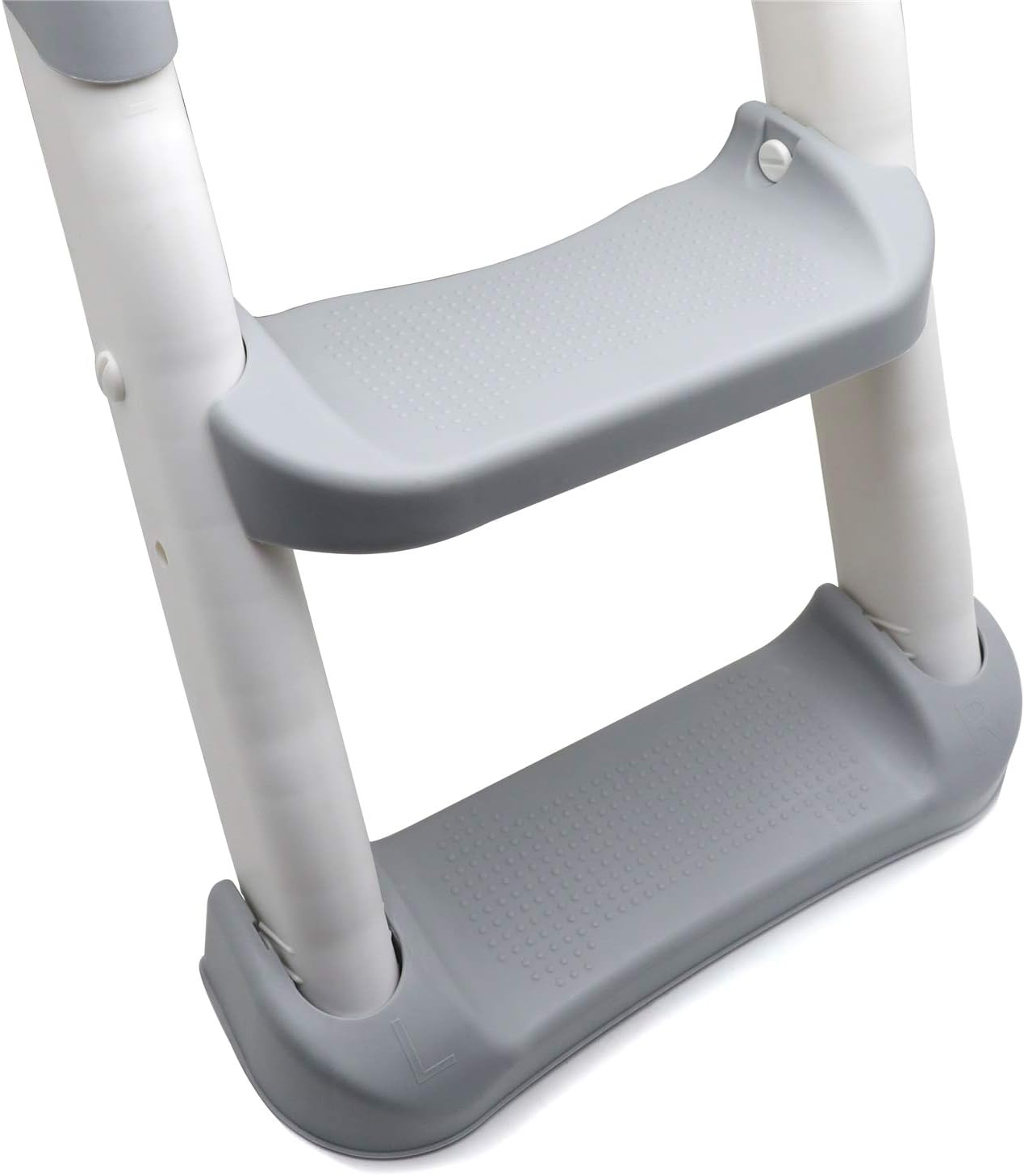 HTTMT- Giraffe Potty Training Toilet Ladder Seat With Upgraded Cushion Step Stool Ladder Toilet Chair/Toilet Trainer for Baby Toddler Kids Children In Pink [P/N: ET-BABY001-PINK STEP]