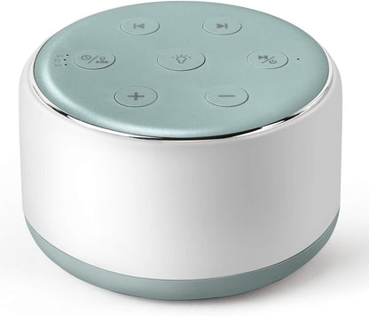 FamiSym White Noise Sound Machine Baby for Sleeping with Night Light – 34 Soothing Sounds, Rechargeable White Noise Machine for Kids Adults, Portable Lullaby Sleep Machine Baby Soother Home Travel