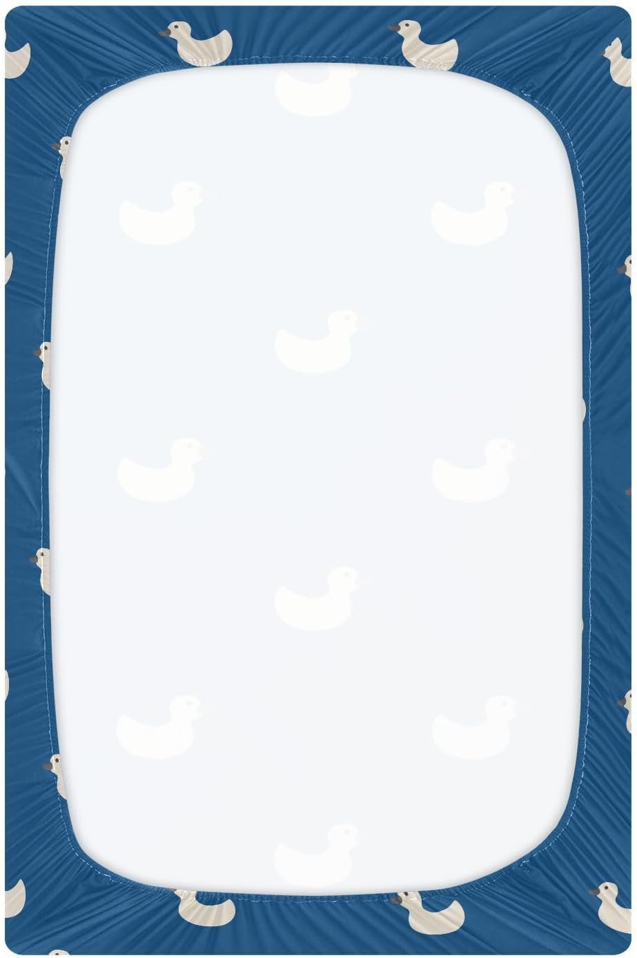 Fitted Crib Sheets Cactus and Floral Stretchy Portable Playard Sheets for Baby Toddler, Breathable Soft Mini Crib Mattress 52 x 28 in for Boys and Girls