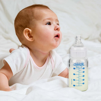 Silicone Nipples for Dr. Brown's Level 2 Narrow Baby Bottle, Medium Flow, 3m+, 6 Count