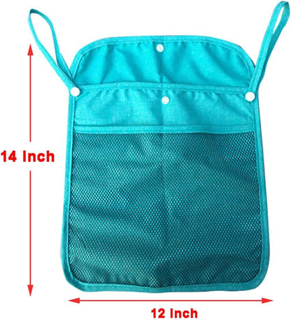 Baby Stroller Organizer,Black,Umbrella stroller organizer,Extra pockets to store snacks/wipes items,Holds water bottles, toddler sweat shirt etc (Black)