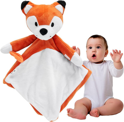 Riff Raff Baby Sleep Toy Soother - Musical Plush Fox with White Noise & Lullaby - Lovey Security Blanket for Newborns & Infants