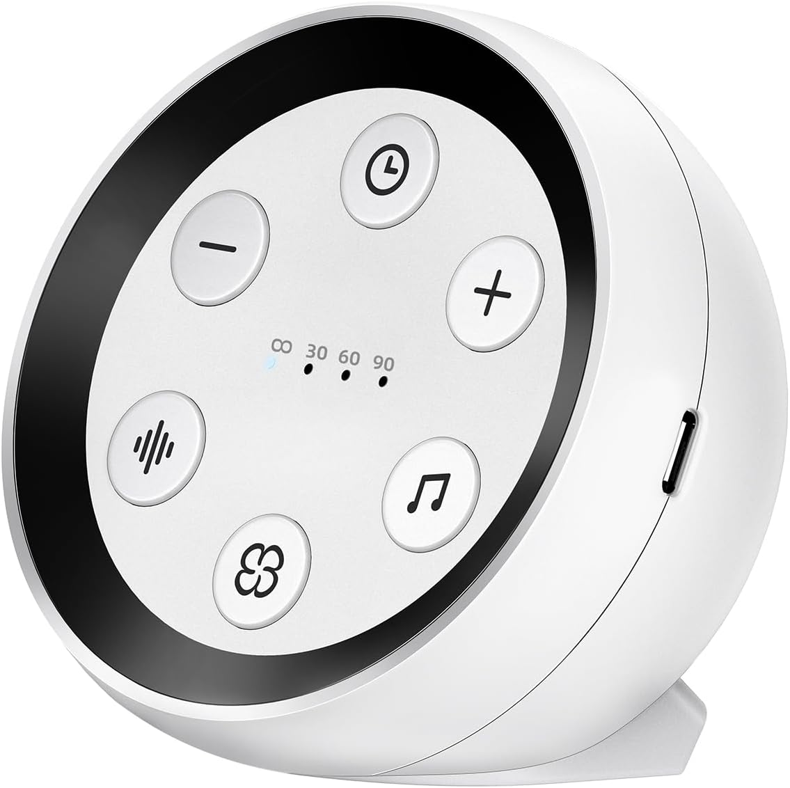 Continuous Sound Machine Battery Small White Noise Machine for Baby Kids Adult with 32 Soothing Sounds 32 Volume Levels Sleep Brown Noise Machine for Travel Office Privacy with 4 Timer & Memory