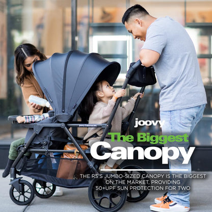 Joovy Caboose LX Tandem Stand-on Stroller, Black
