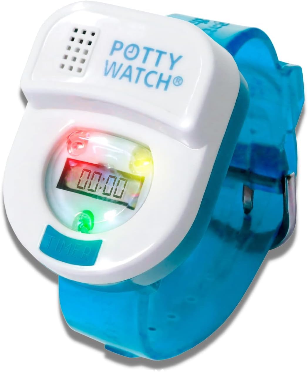 Potty Watch for Kids Potty Training - Potty Training Watch with 3 Fun Flashing Lights and Music - Water-Resistant Watch - Potty Watch Remind Kids Every 30, 60 or 90 Minutes - Pink