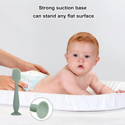 3 Pack Baby Diaper Paste Spatula, Newborn Diaper Cream Applicator, Suitable for Aquaphor & Desitin