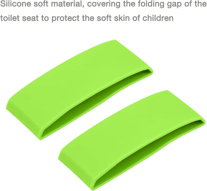 PandaEar Toilet Seat Cover | Folding Travel Toilet Seat for Children and Potty Training | Portable Silicone Toilet Seat for Toddlers, Boys & Girls with Non-Slip Silicone Pads -Panda