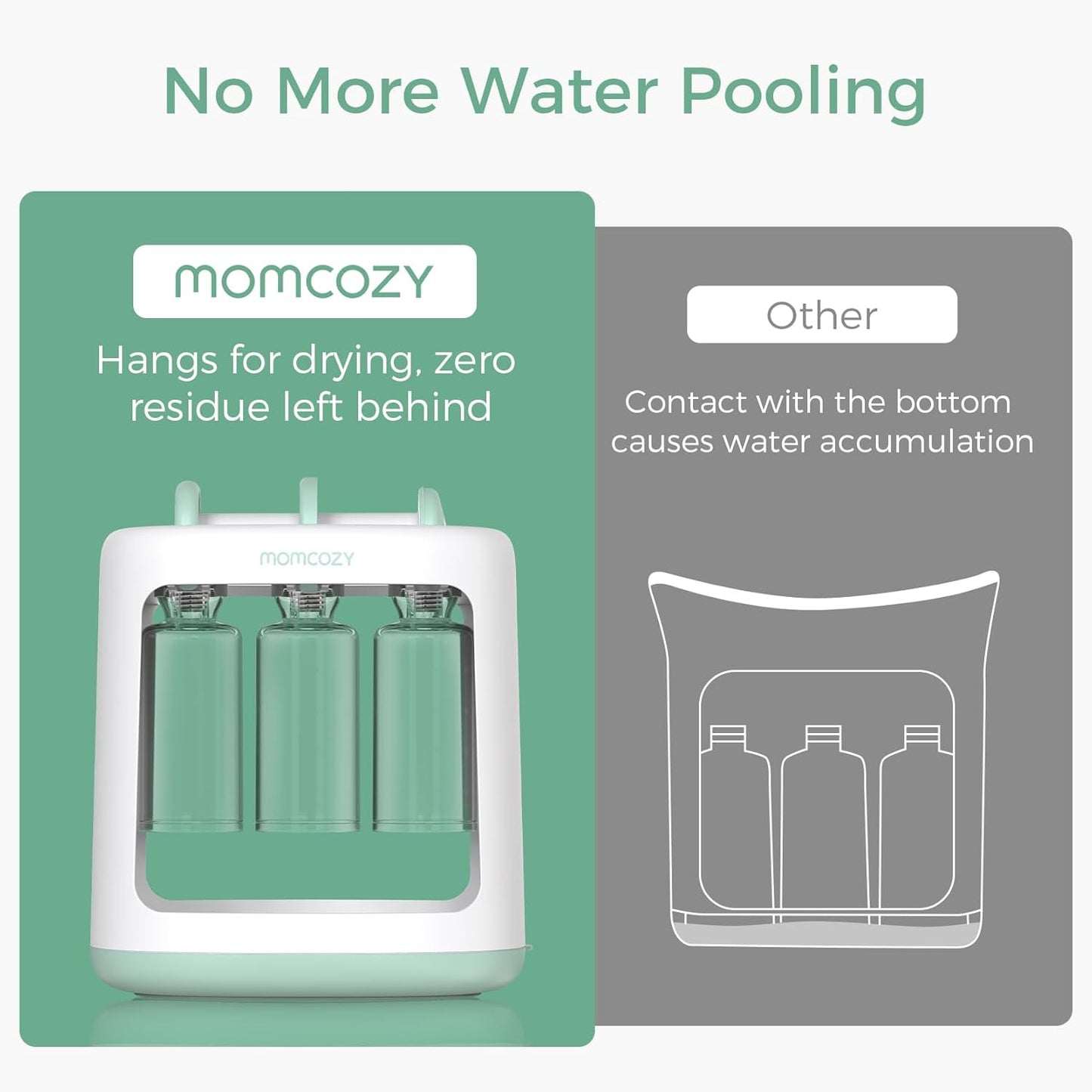 Momcozy Baby Food Maker Essentials Series, Includes the Squeeze Station, Pouch Holder No Squeeze for Easy, Mess-Free Meal Prep