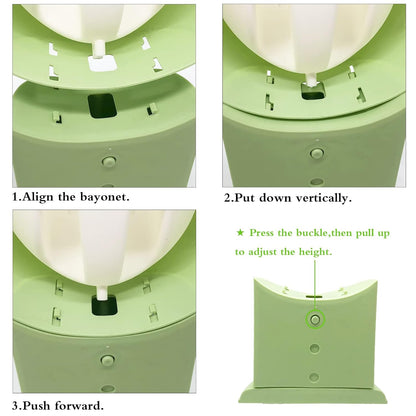 Frog Pee Training,Potty Training Urinal for Boys Kids Toddler Standing Urinal Wall-Mounted Toilet with Funny Aiming Target,Green