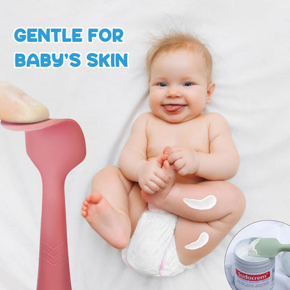 Baby Diaper Cream Spatula, Seeway 3 pack Baby Butt Paste Spatula, Diaper Cream Applicator for Newborn Babies-Baby Necessities - Suitable for Aquaphor, Desitin