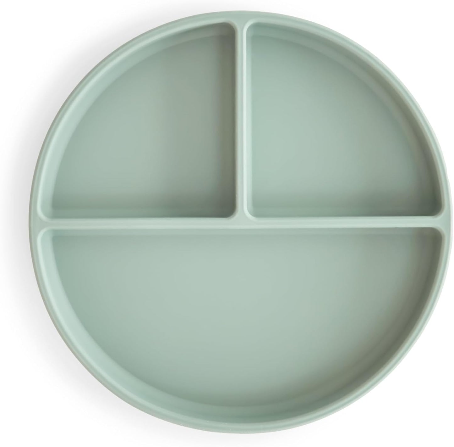 mushie Silicone Suction Plate | BPA-Free Non-Slip Design (Soft Lilac)